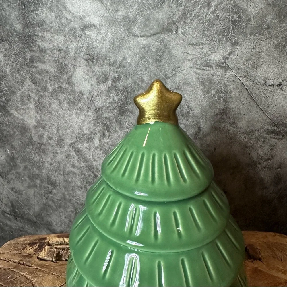 Target Bullseye 2023 Ceramic Christmas Tree Cookie Jar